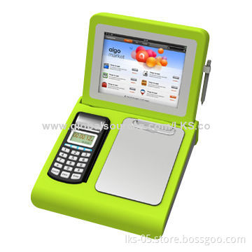 Mini ATM machine kiosk with POS machine payment function